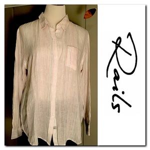 Rails White Striped Shirt (NWT)